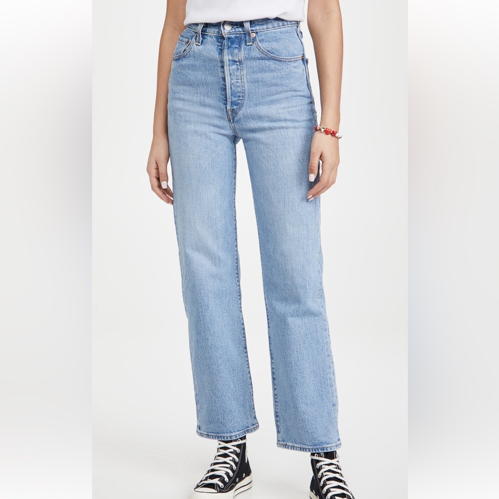LEVIS Ribcage Straight Ankle Jeans SZ 26